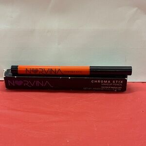 Chroma Stix Makeup Pencil - Orange and Black